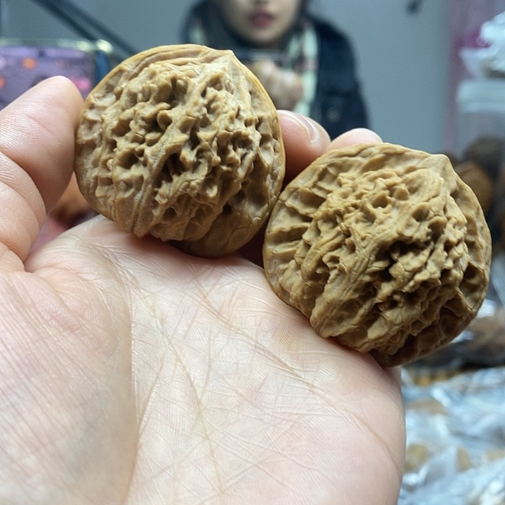 把件文玩核桃43老款狮子头