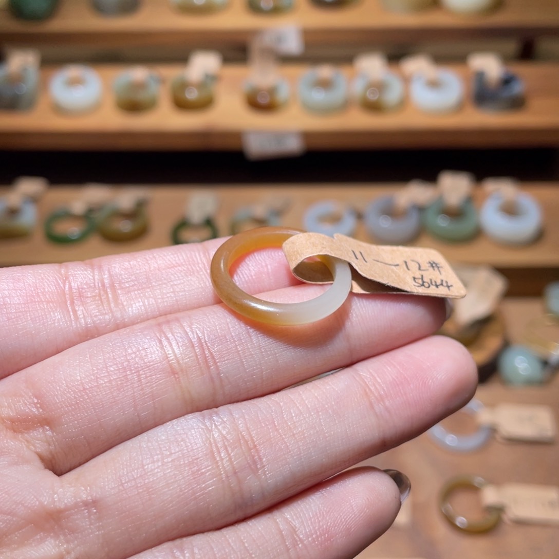 和田玉戒指未镶嵌16.1