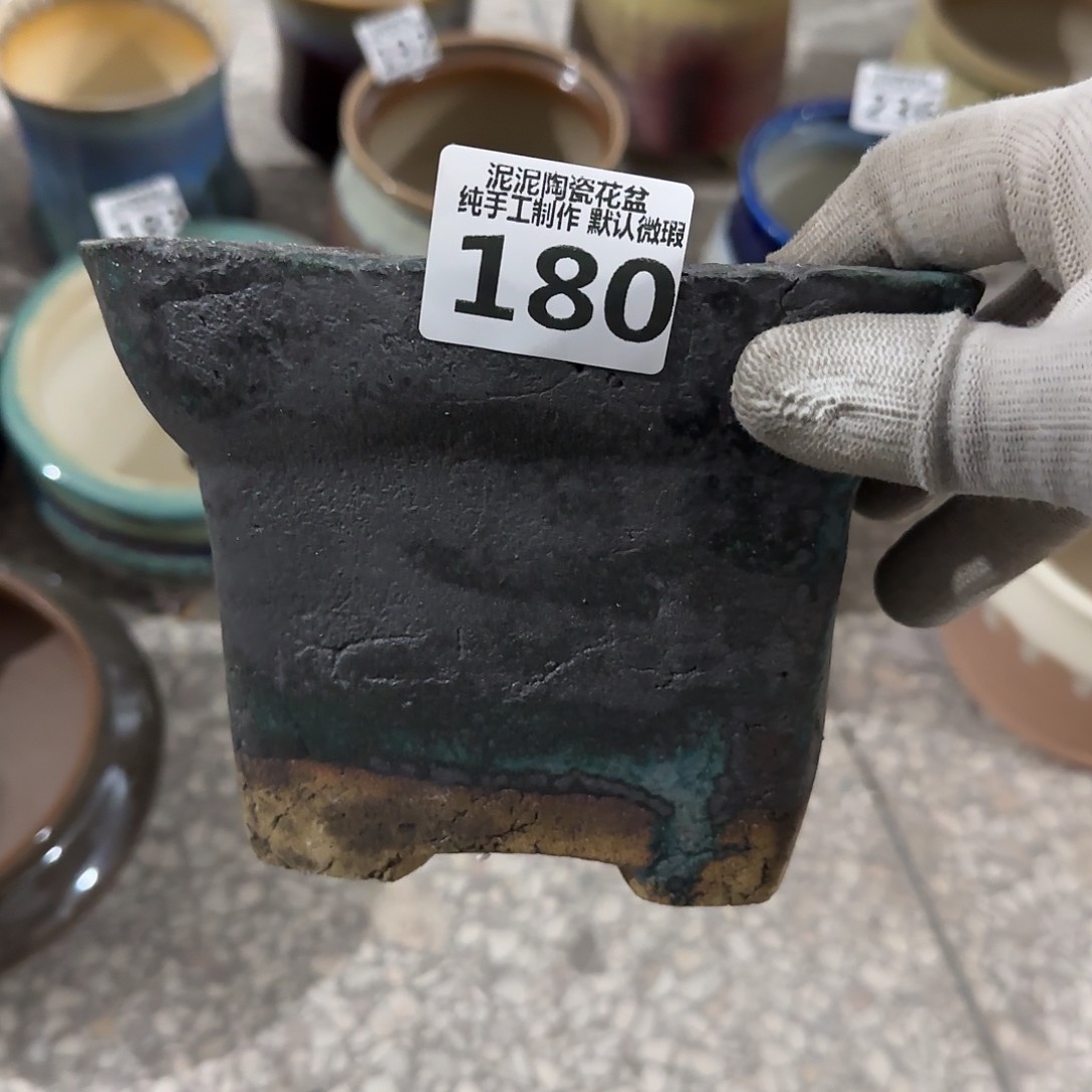 瓷片次品景德镇手工花盆