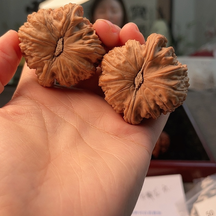 文玩核桃把件呢***称白狮子43