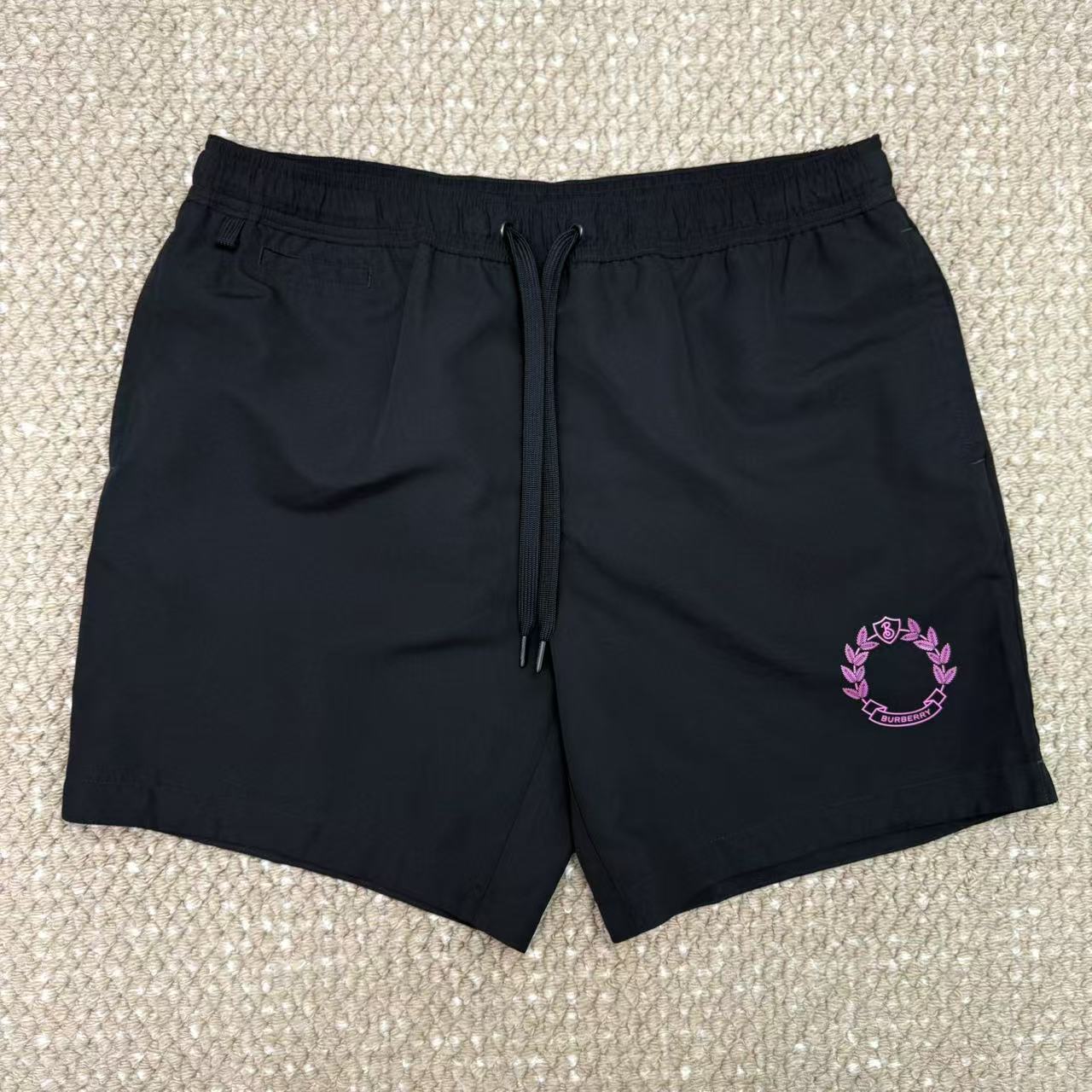 未使用 BURBERRY/博柏利 麦穗logo抽绳休闲短裤