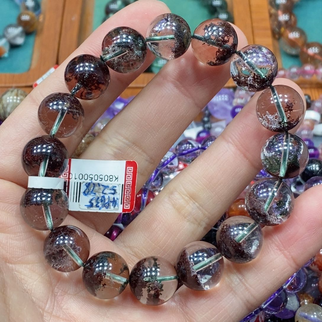 水晶手串未镶嵌天然