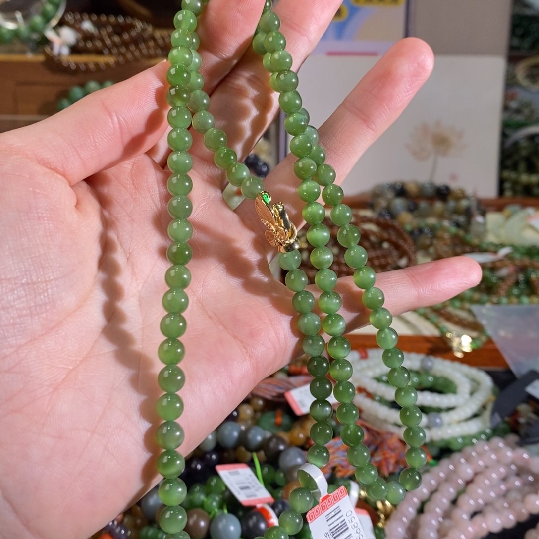 和田玉手链未镶嵌