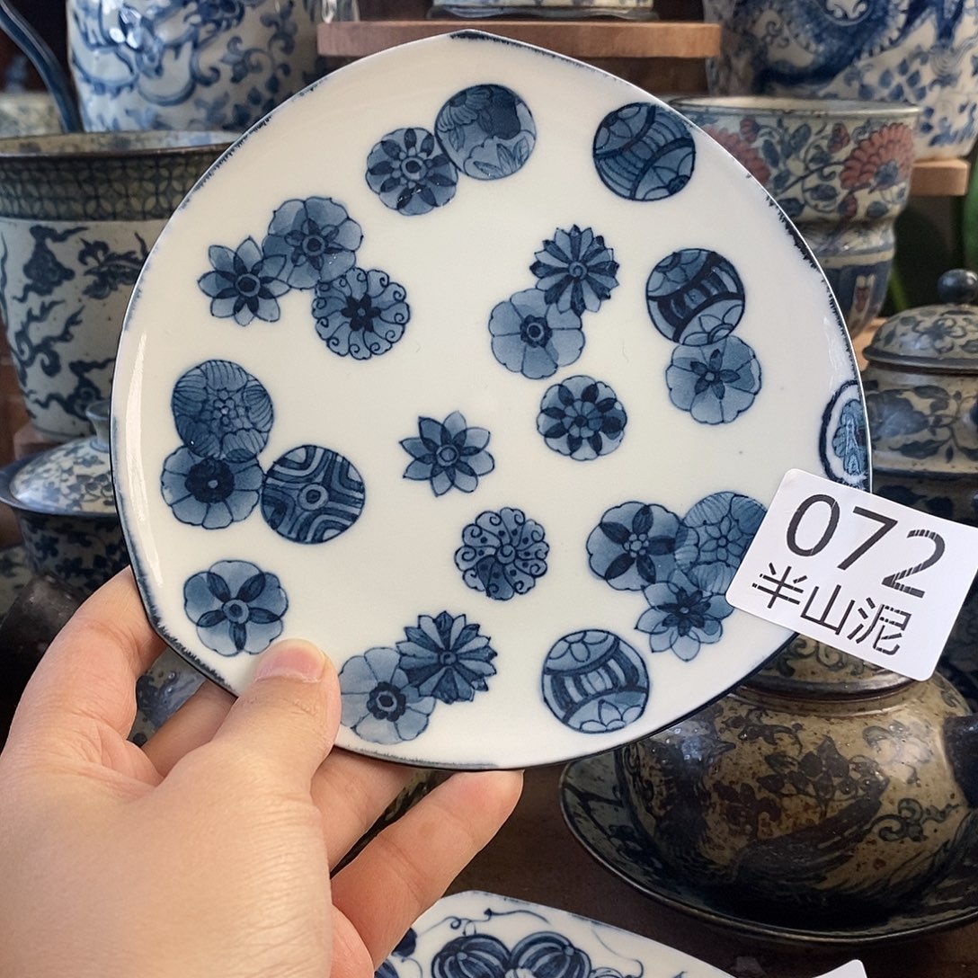 陶手工手绘青花高温陶瓷
