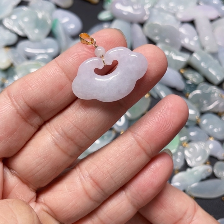 翡翠未镶嵌戒指天然翡翠A货