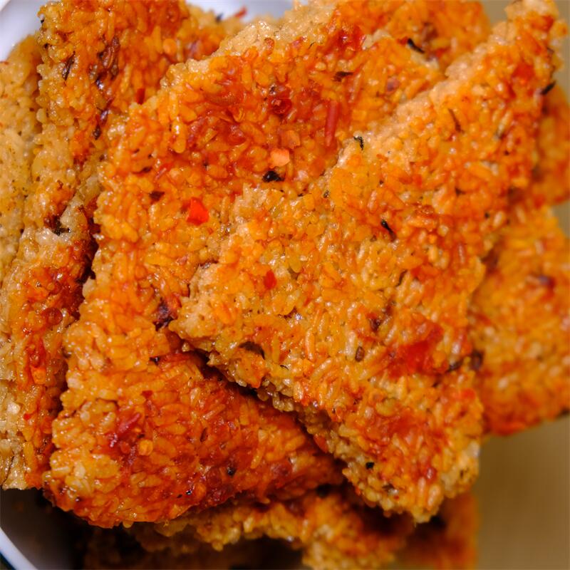 大别山特产农家香辣糯米锅巴