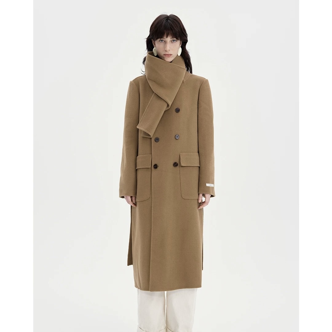 直播间专享（下单备注编码）韩版中长款毛呢大衣毛呢外套