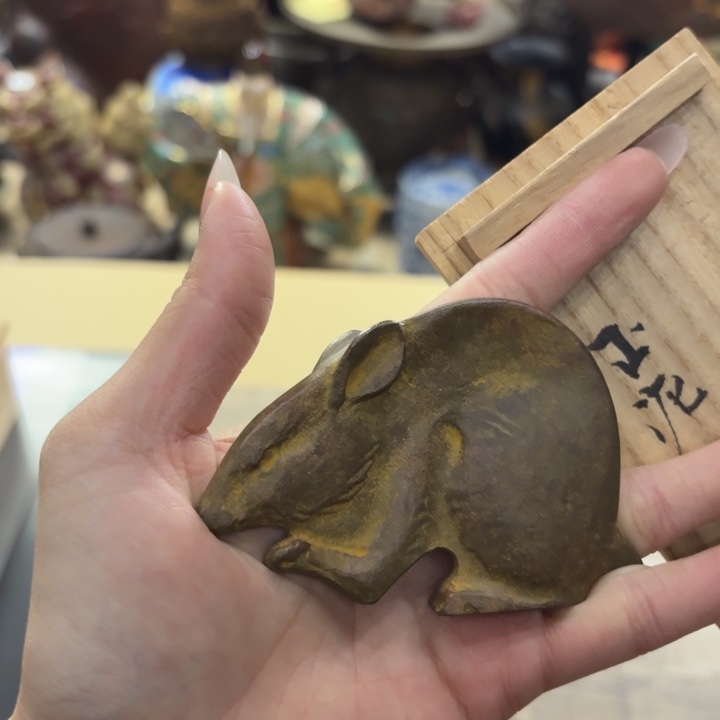 铜古美术置物摆件