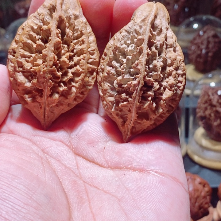 文玩核桃把件科*宽霸王枪
