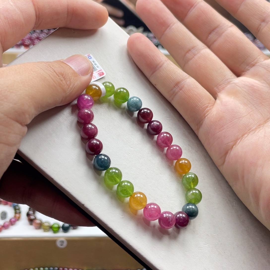 碧玺手串未镶嵌8mm.mmmmmmmmmm