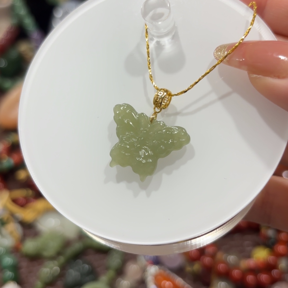 和田玉合金颈饰58699