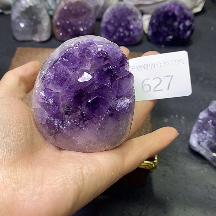 未镶嵌珠宝半成品紫晶