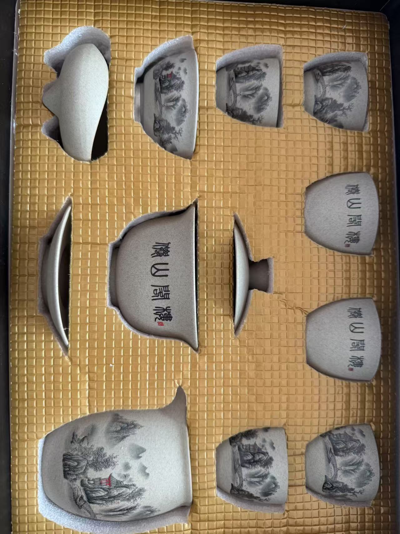 【凯灼陶社】轻奢高档中式国风茶具套装