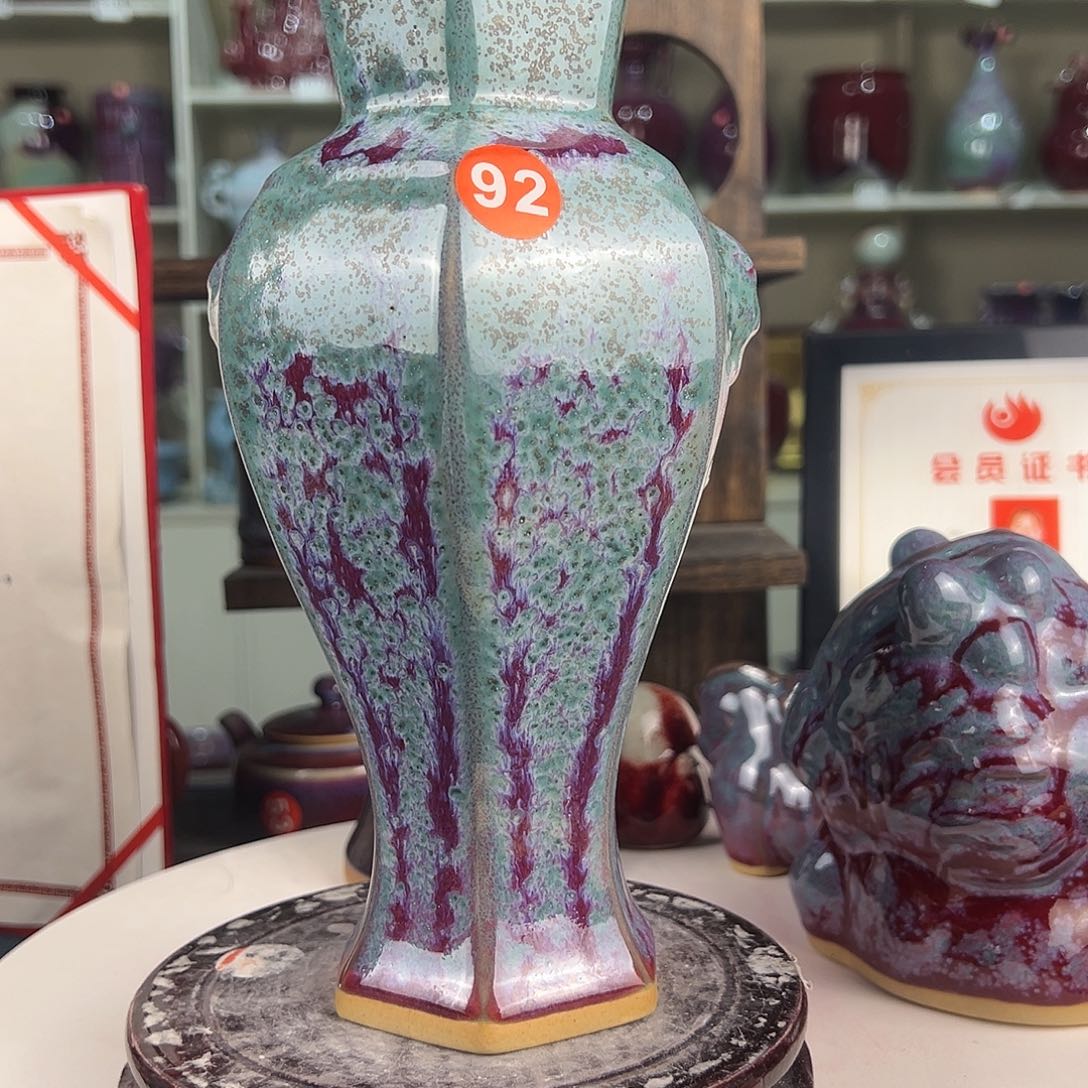 摆件郑家钧窑摆件