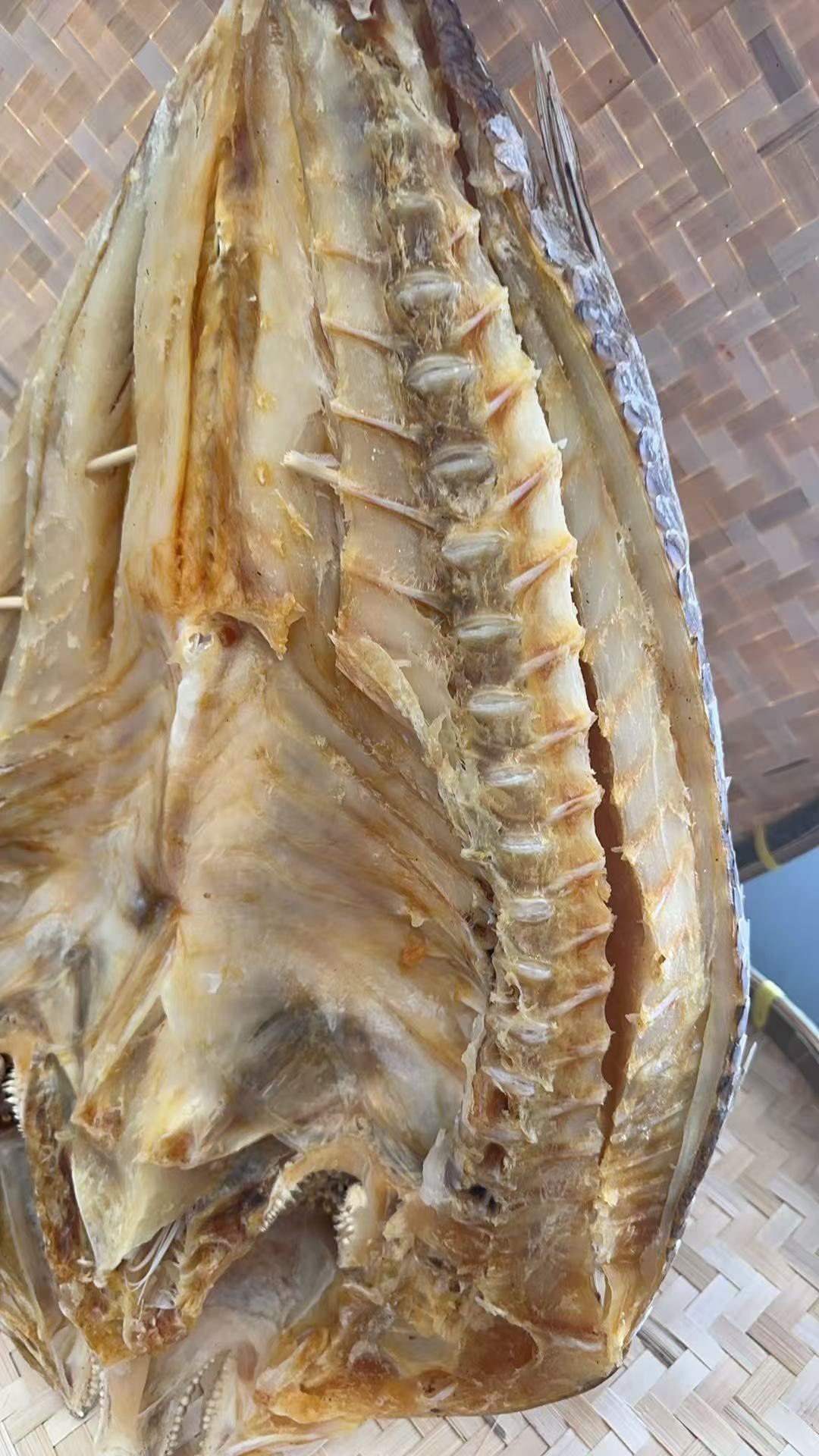 湛江特产大红腊鱼干淡干自然晾晒咸香深海天然鱼干