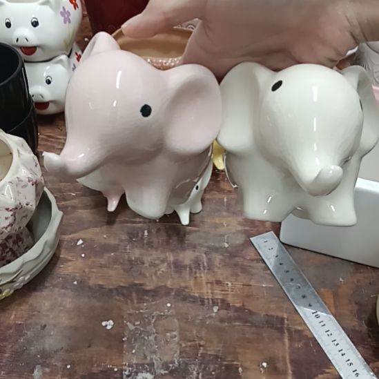 陶瓷花盆凑满12发货