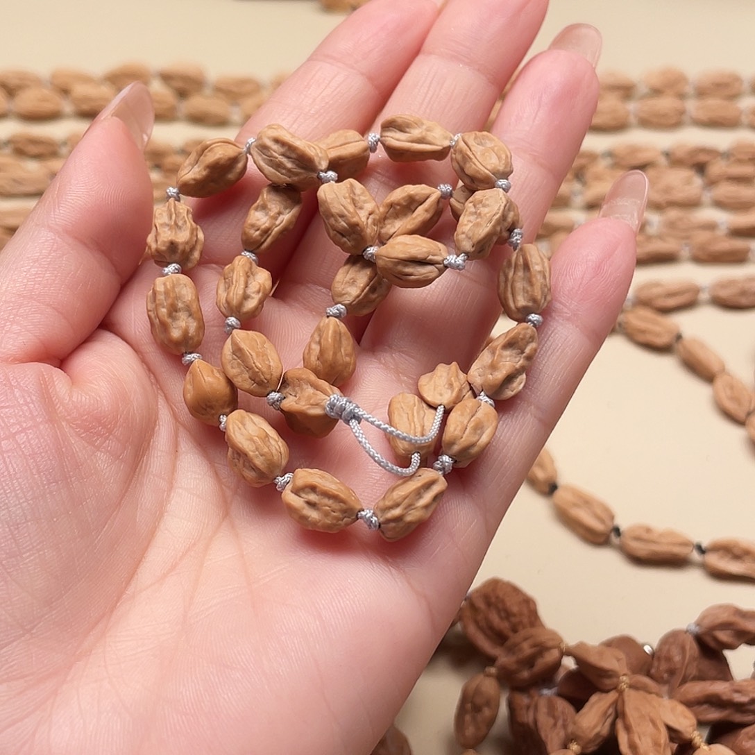 采***下文玩核桃吊坠异形手持