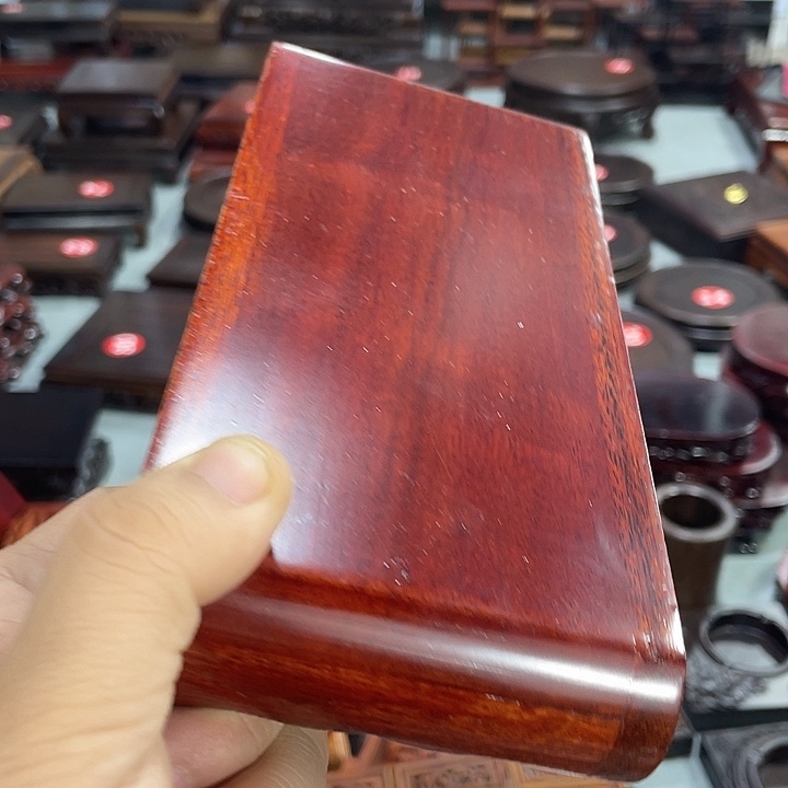 红木底座工艺品紫砂红木底座工艺品21公分