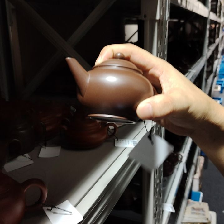 茶壶紫砂n—2—3紫泥水平
