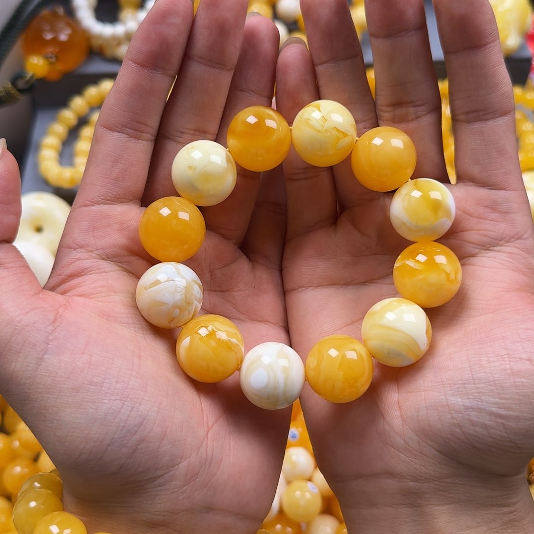 蜜蜡珠宝奇石未镶嵌20mm