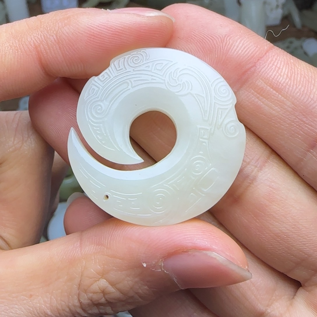 和田玉挂件未镶嵌随*