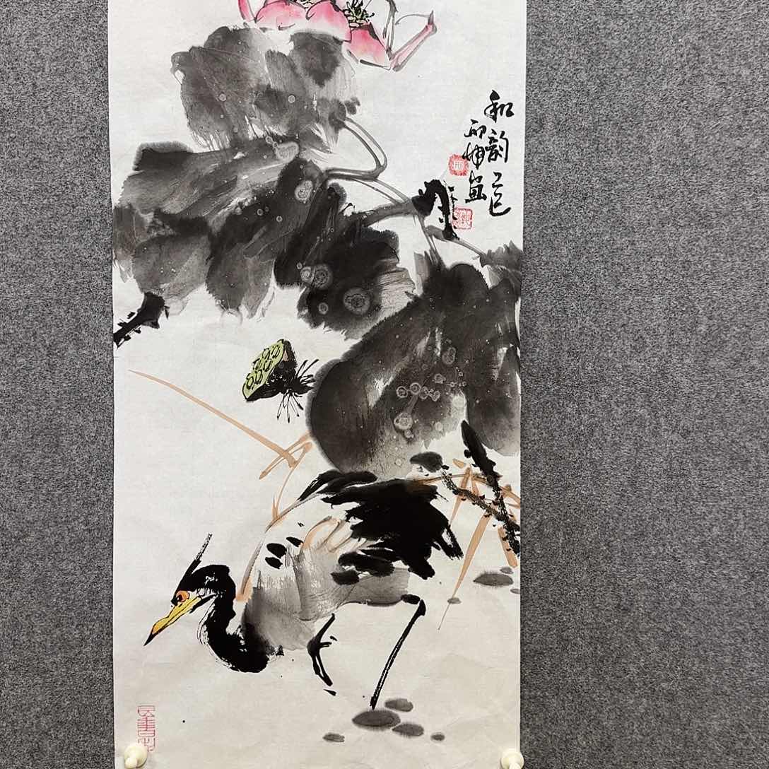 国画邢坤老师手绘作品