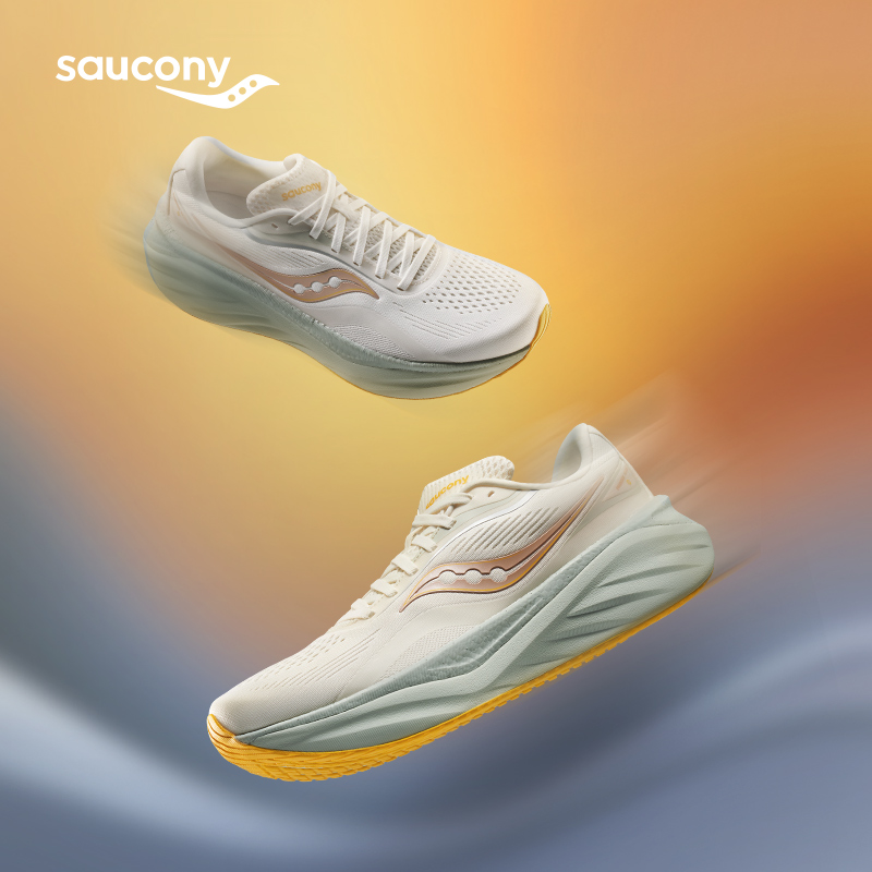 Saucony索康尼夏季PHOENIX INFERNO火鸟4透气减震缓震跑鞋运动