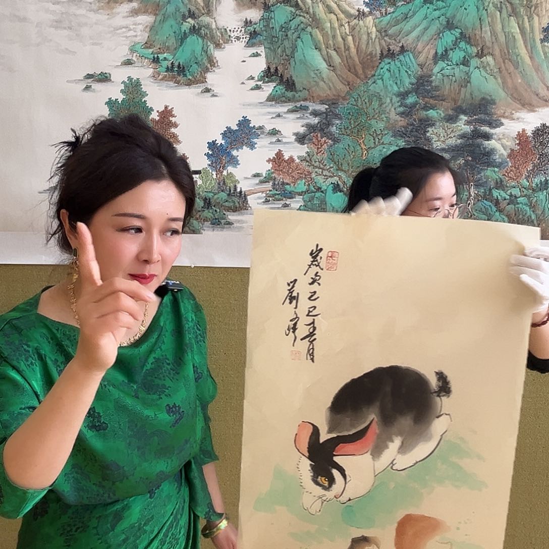 国画艺术家国画作品