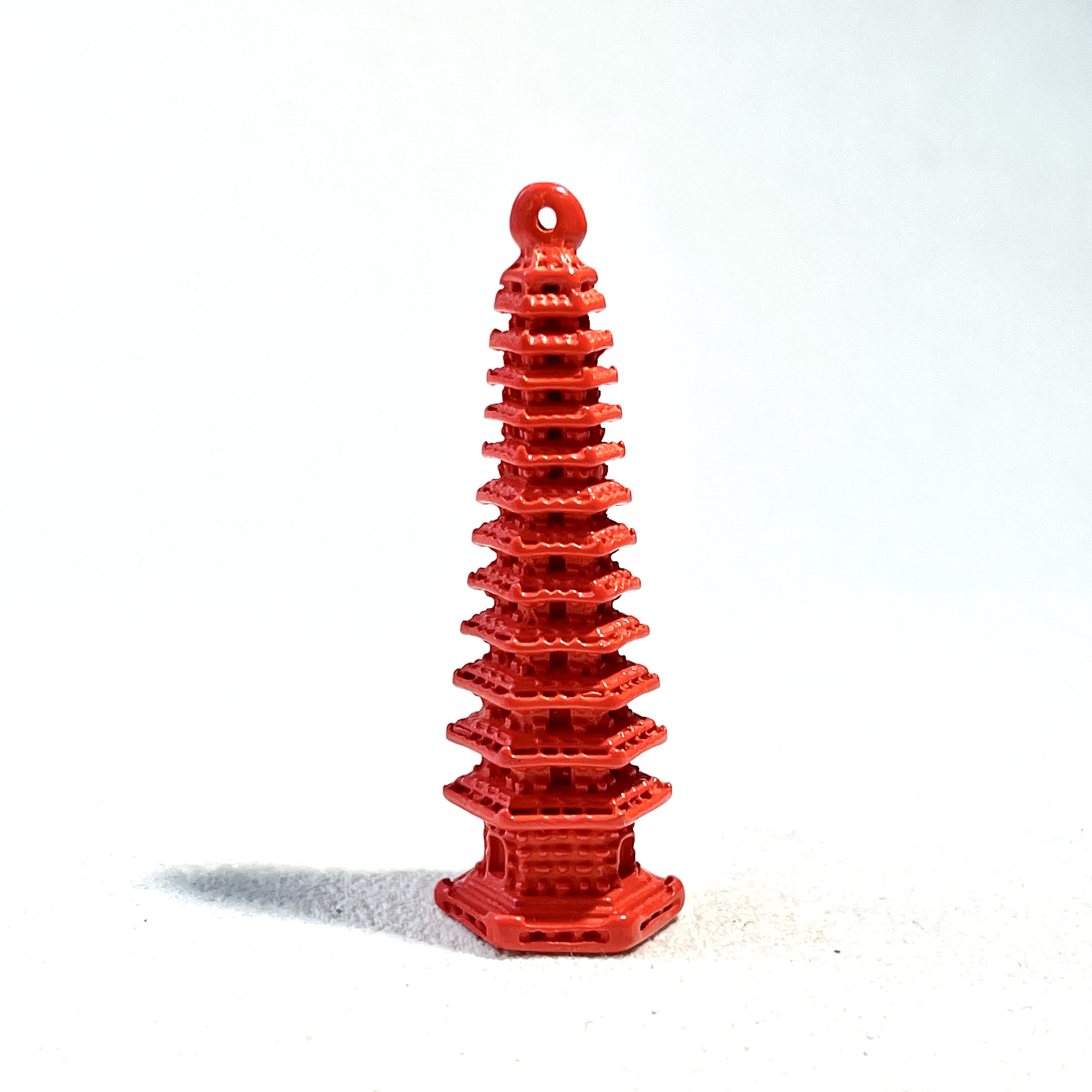 含辰砂工艺品【已开】朱砂文昌塔-多样性发一