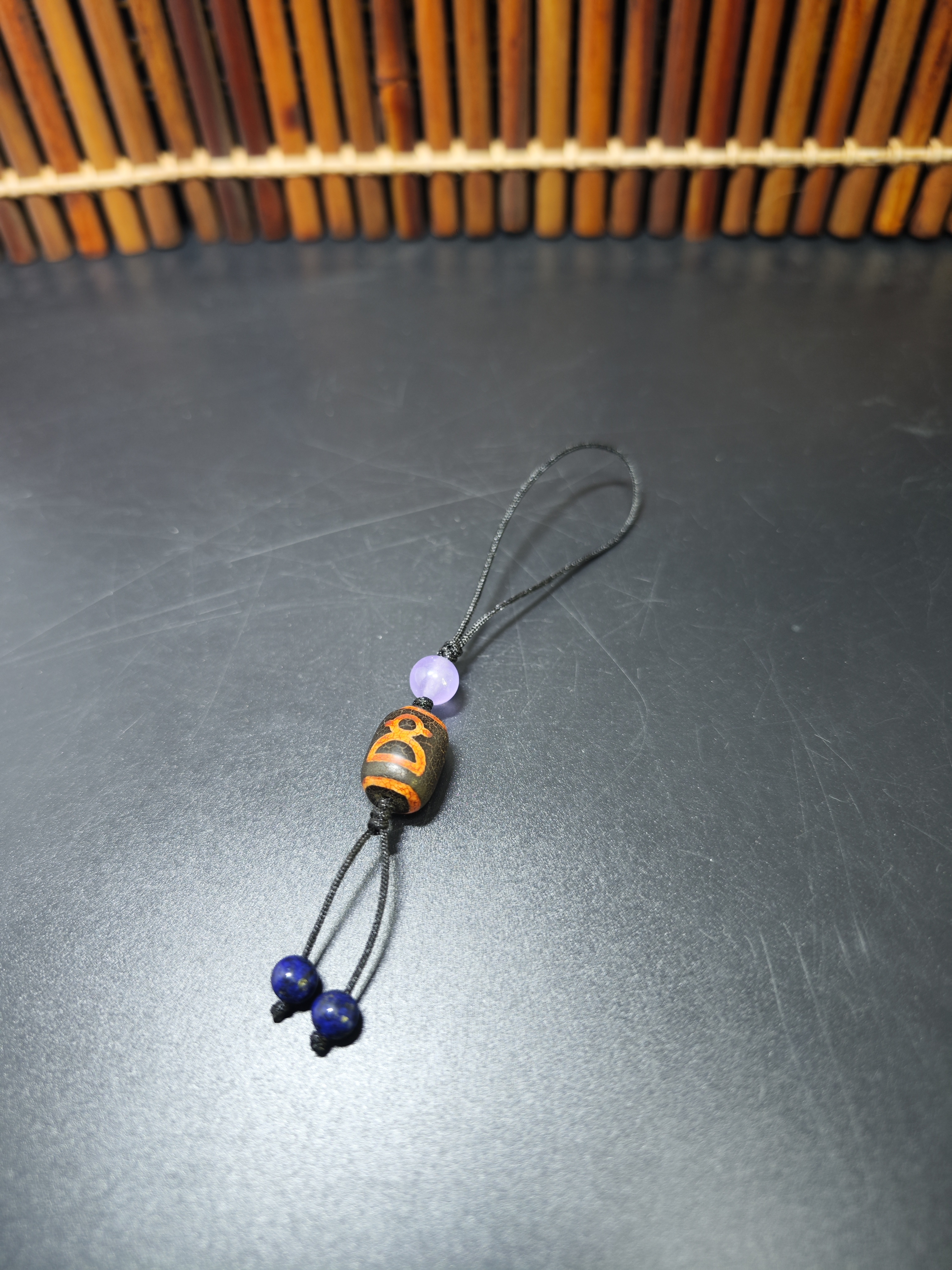 财财玛瑙手机链藏风