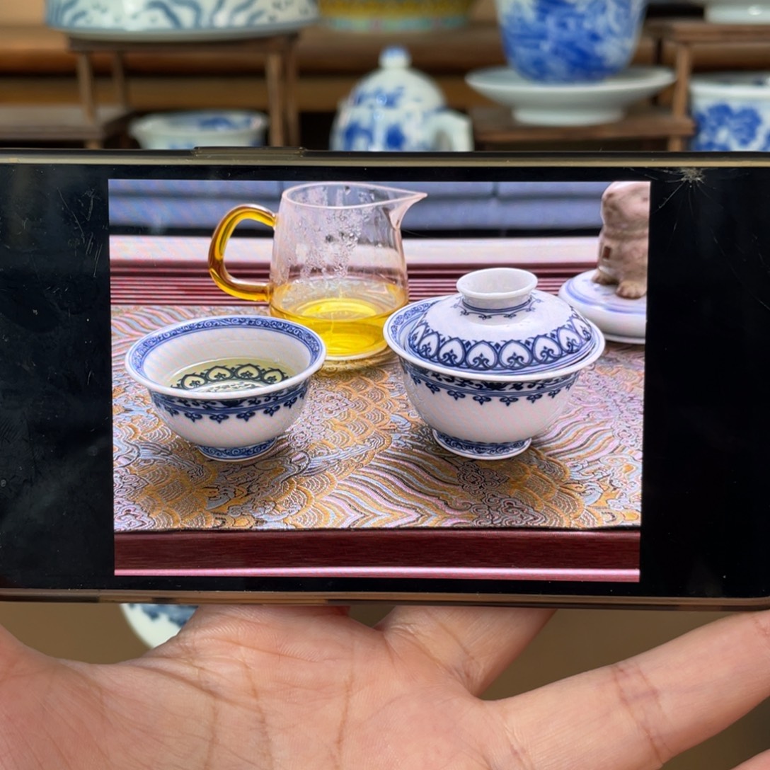 老***丁景德镇陶瓷手工手绘