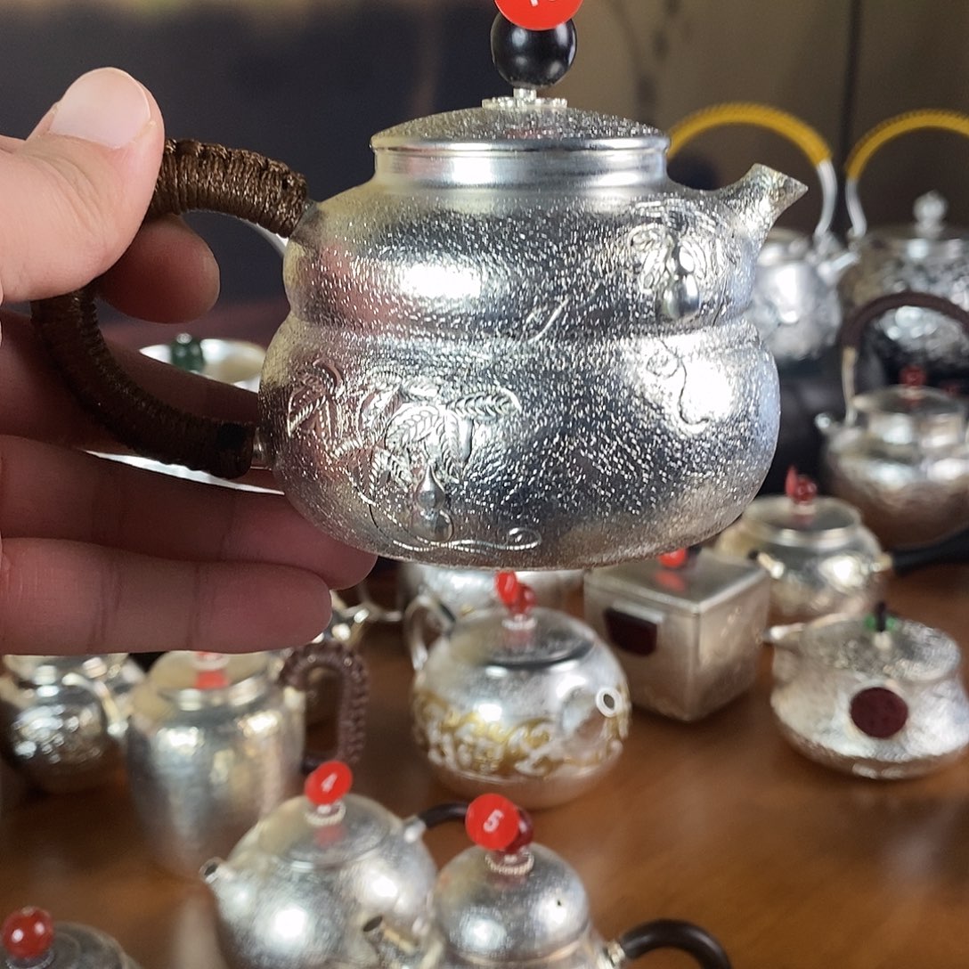 粉***恋手工制作紫铜壶工艺