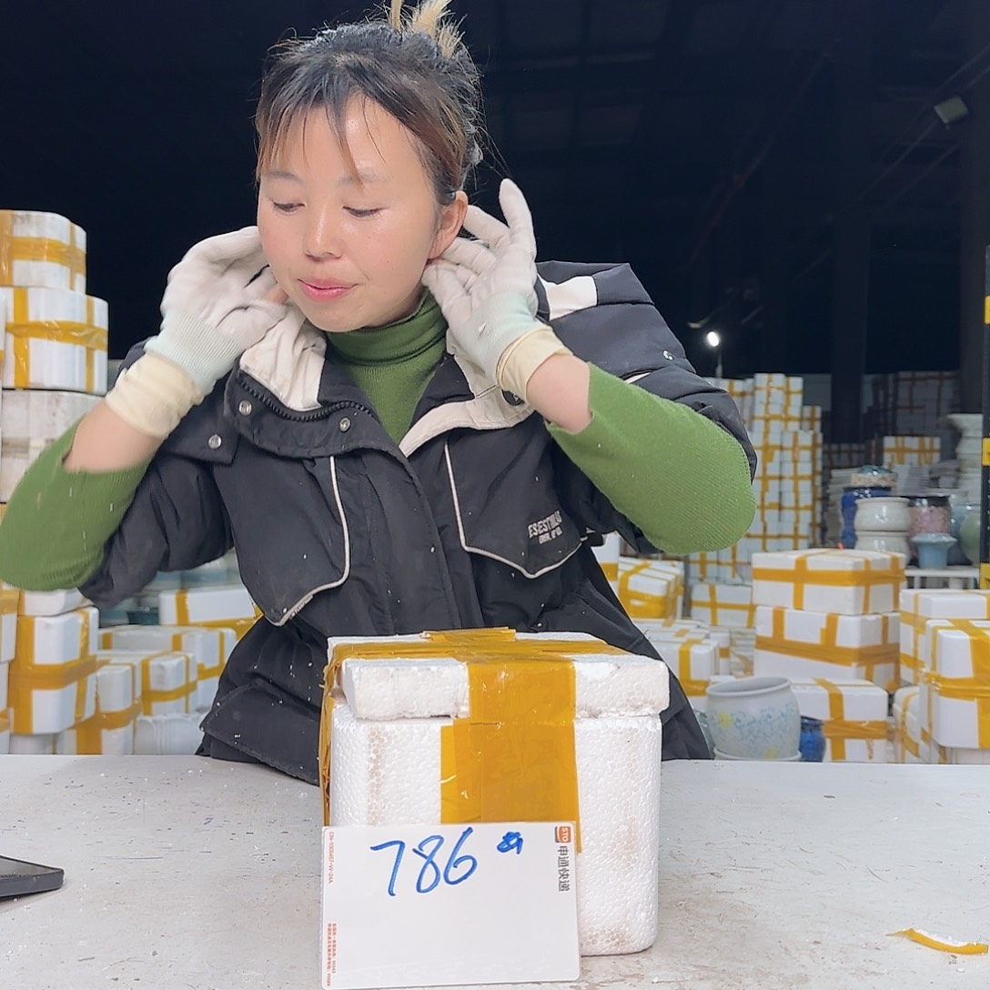 紫砂花盆云上花盆直播1223-786