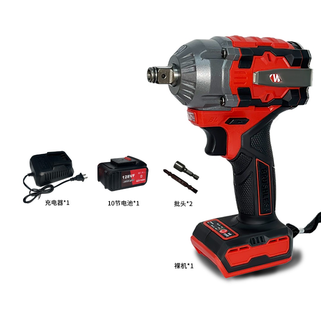 雷克威850扭 纯铜无刷电动扳手 直营款 一电10节br