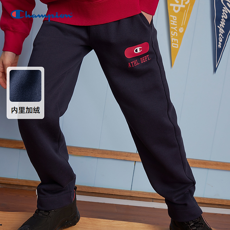 Champion冠军童装2024秋冬长裤306906