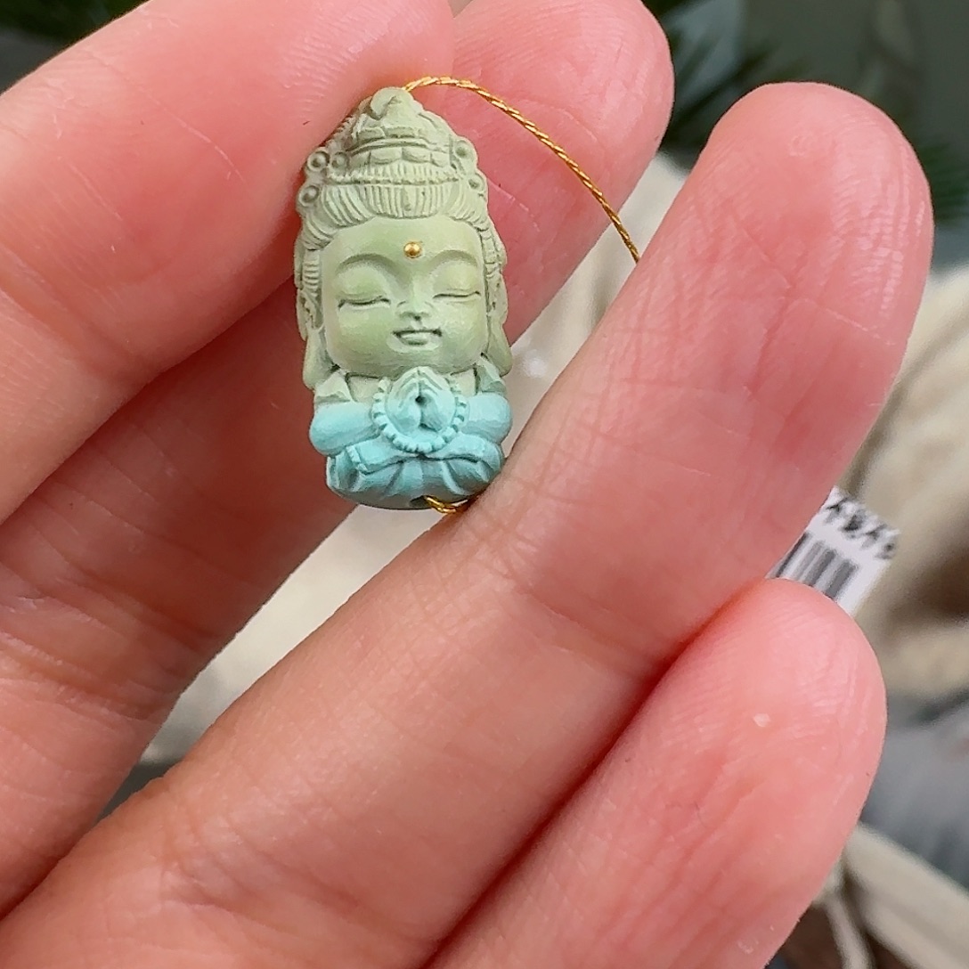 绿松石珠宝奇石未镶嵌