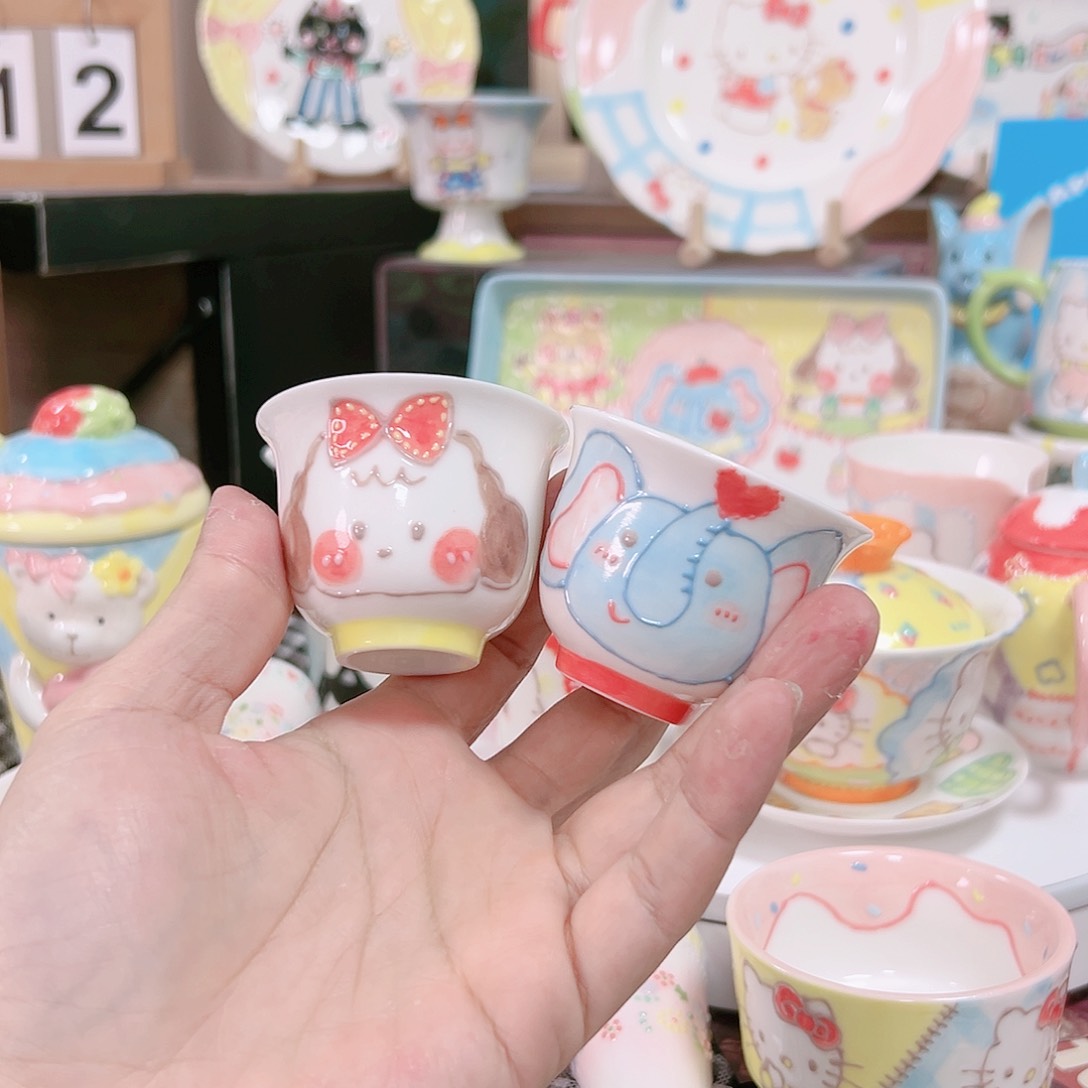 可爱陶瓷高温手作