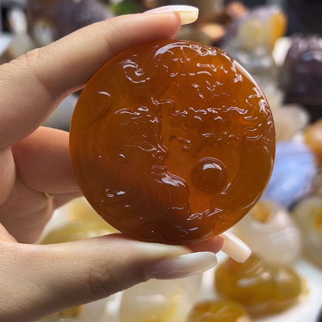 玛瑙/玉髓未镶嵌颈饰