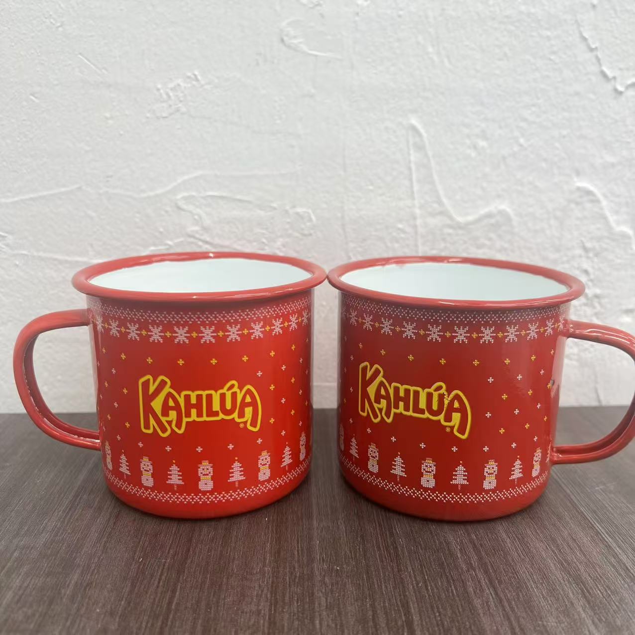 英国原单圣诞搪瓷杯3个高档家用款居家必备外贸【汤姆粉丝专属】