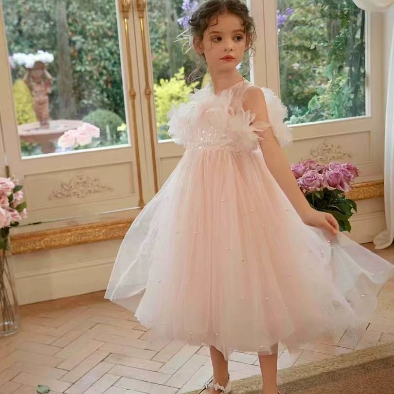 【新疆包邮】夏季新款珍珠蝴蝶仙女裙（带头纱）C830