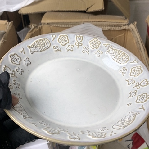 盘陶瓷制品满25拼单发货默认微瑕