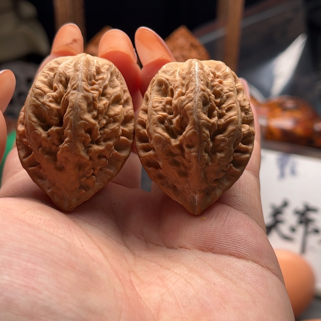 文玩核桃把件关东木子家楸大胖73