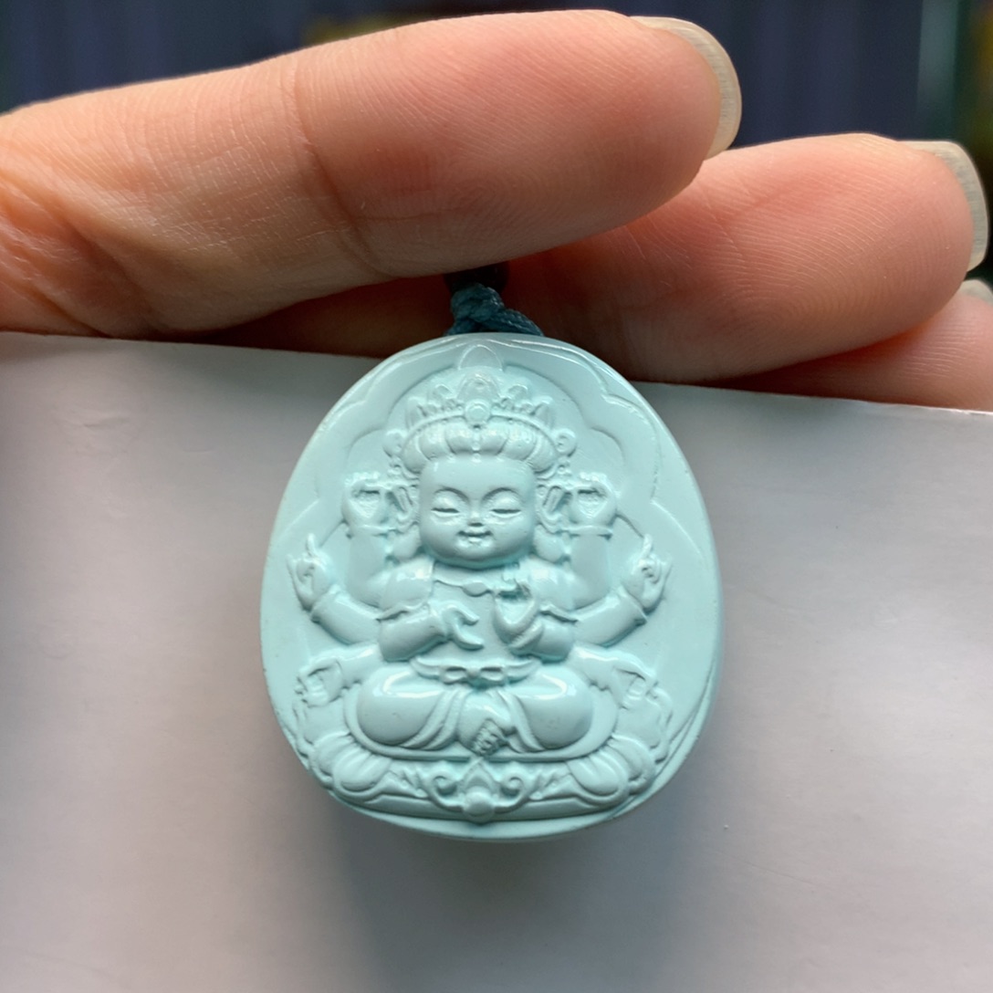 绿松石未镶嵌配饰