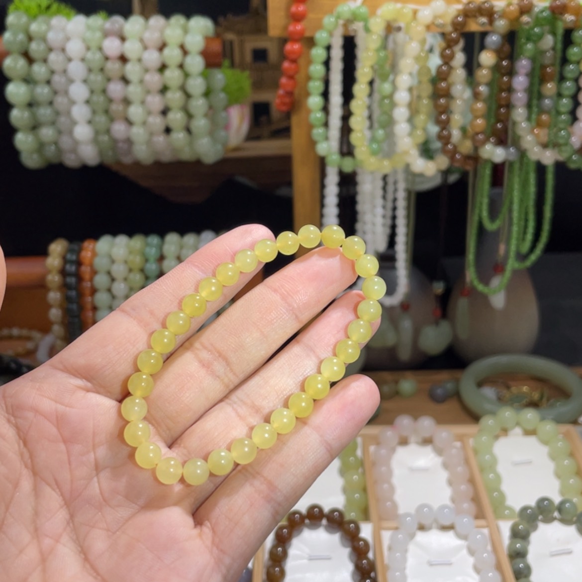 【闪购商品】和田玉手串未镶嵌