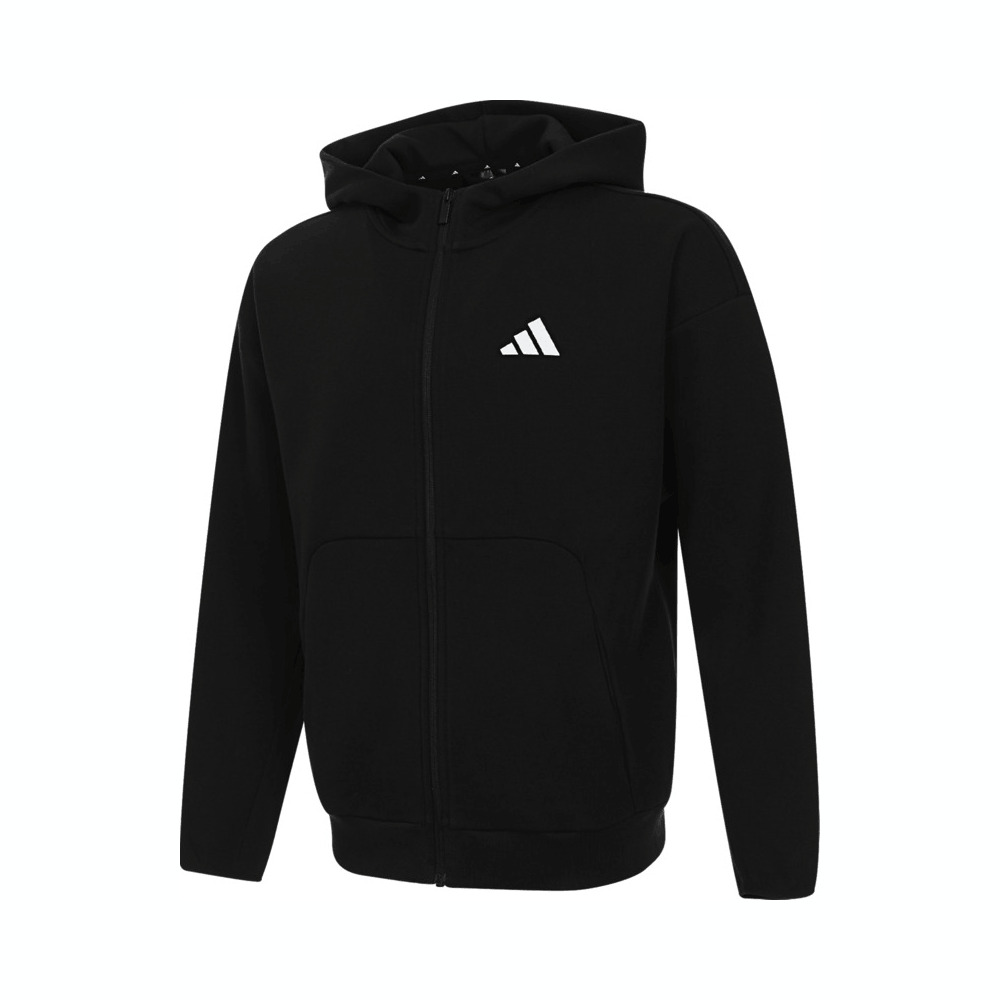 【滔搏联动】adidas阿迪达斯男子M FI SL FZ针织连帽外套JI8768