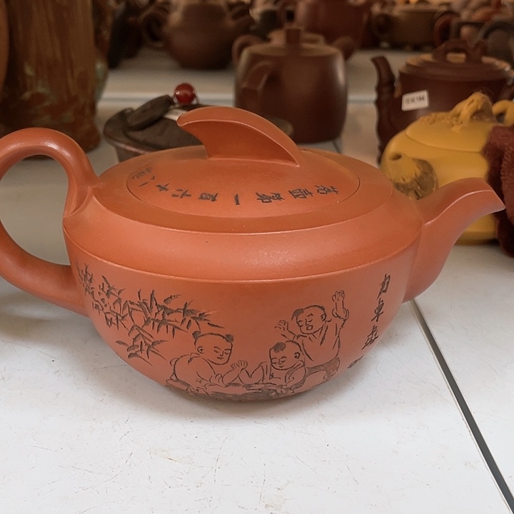 紫砂茶壶500cc宜兴紫砂壶