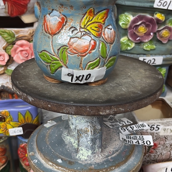 粗陶材质多肉花盆