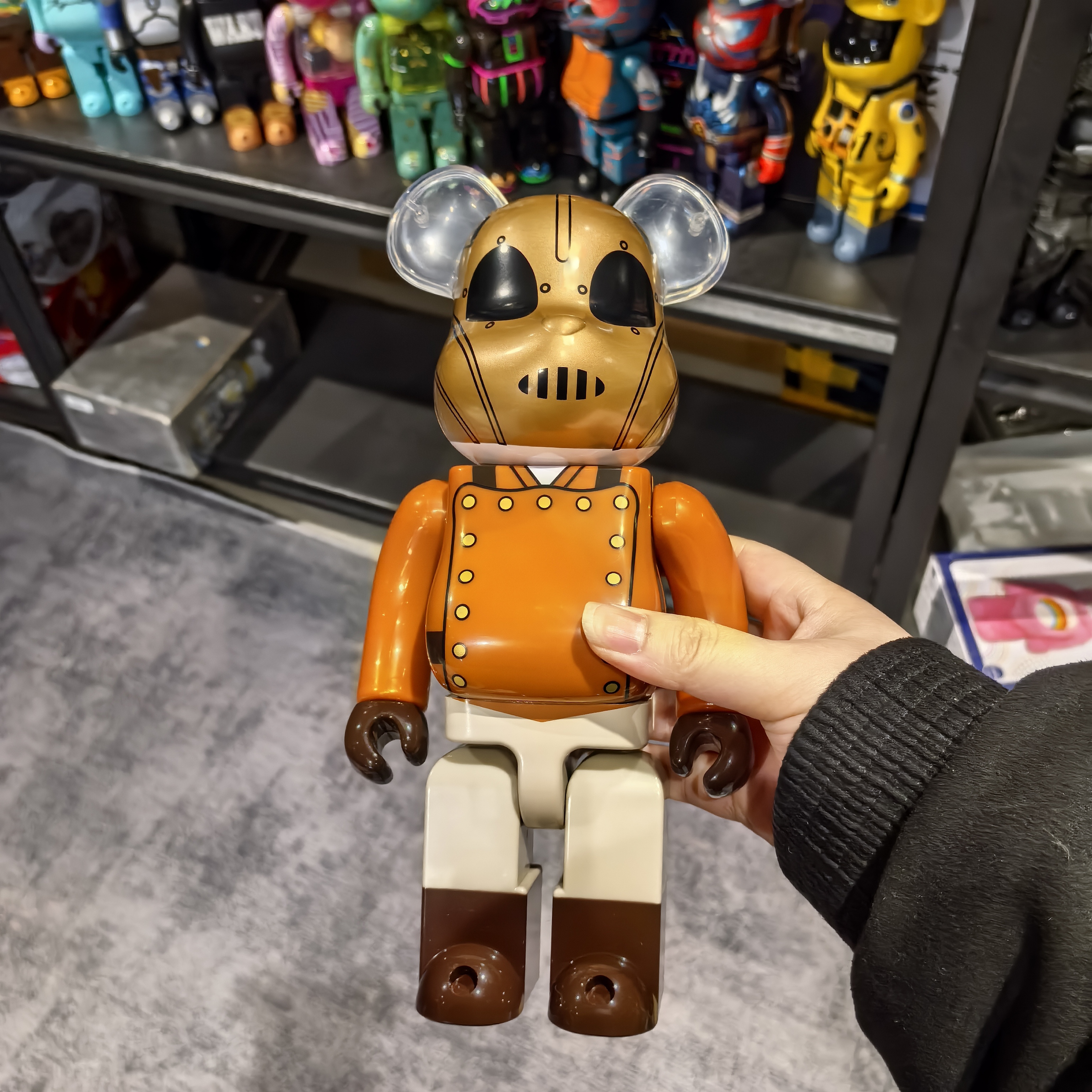 【山哥ST】bearbrick积木熊 火箭人400%