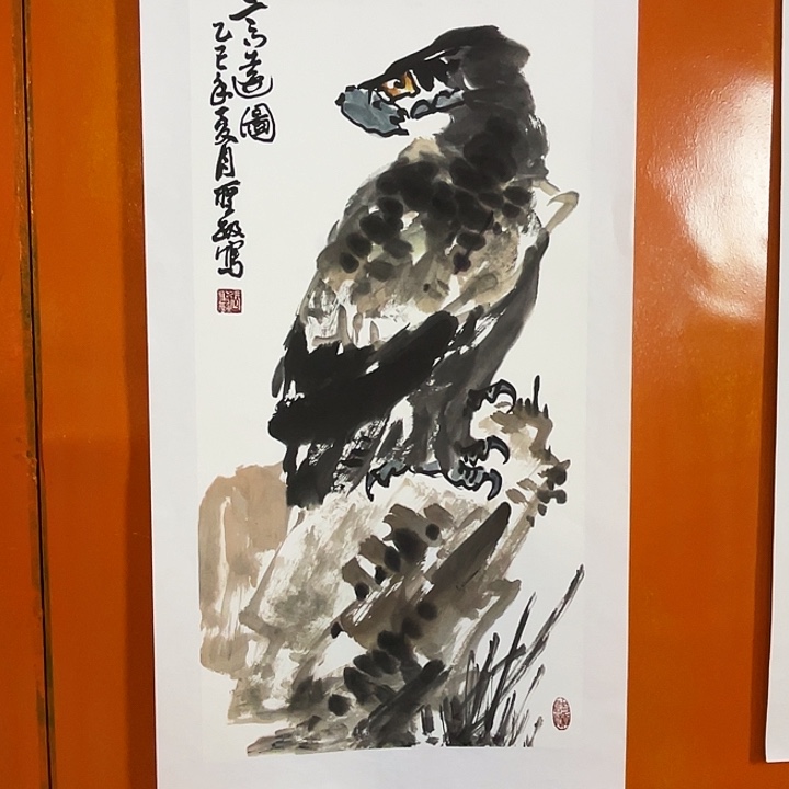 国画张圣敏先生纯手绘作品