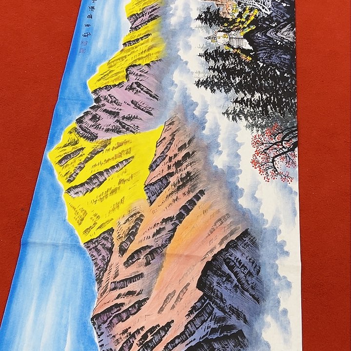 国画手绘图文图文的形式是